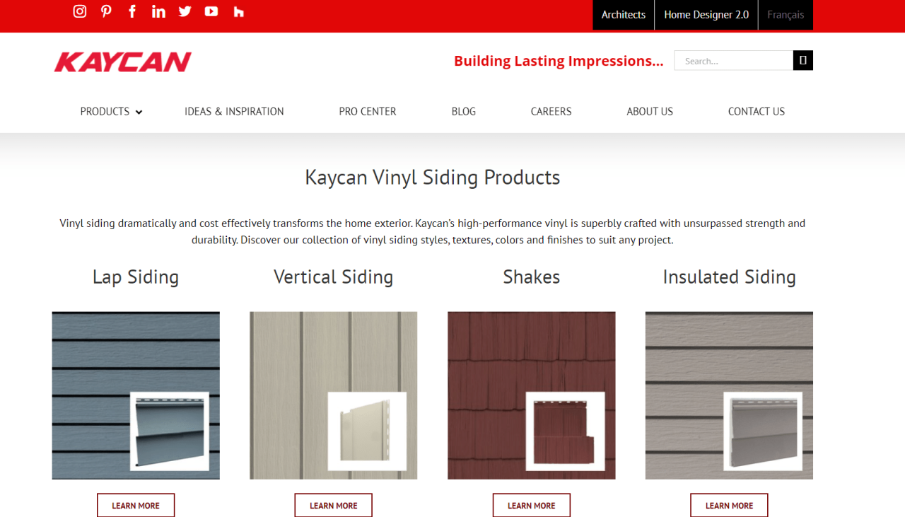 Siding vinyl brands best what